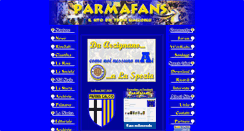 Desktop Screenshot of parmafans.it